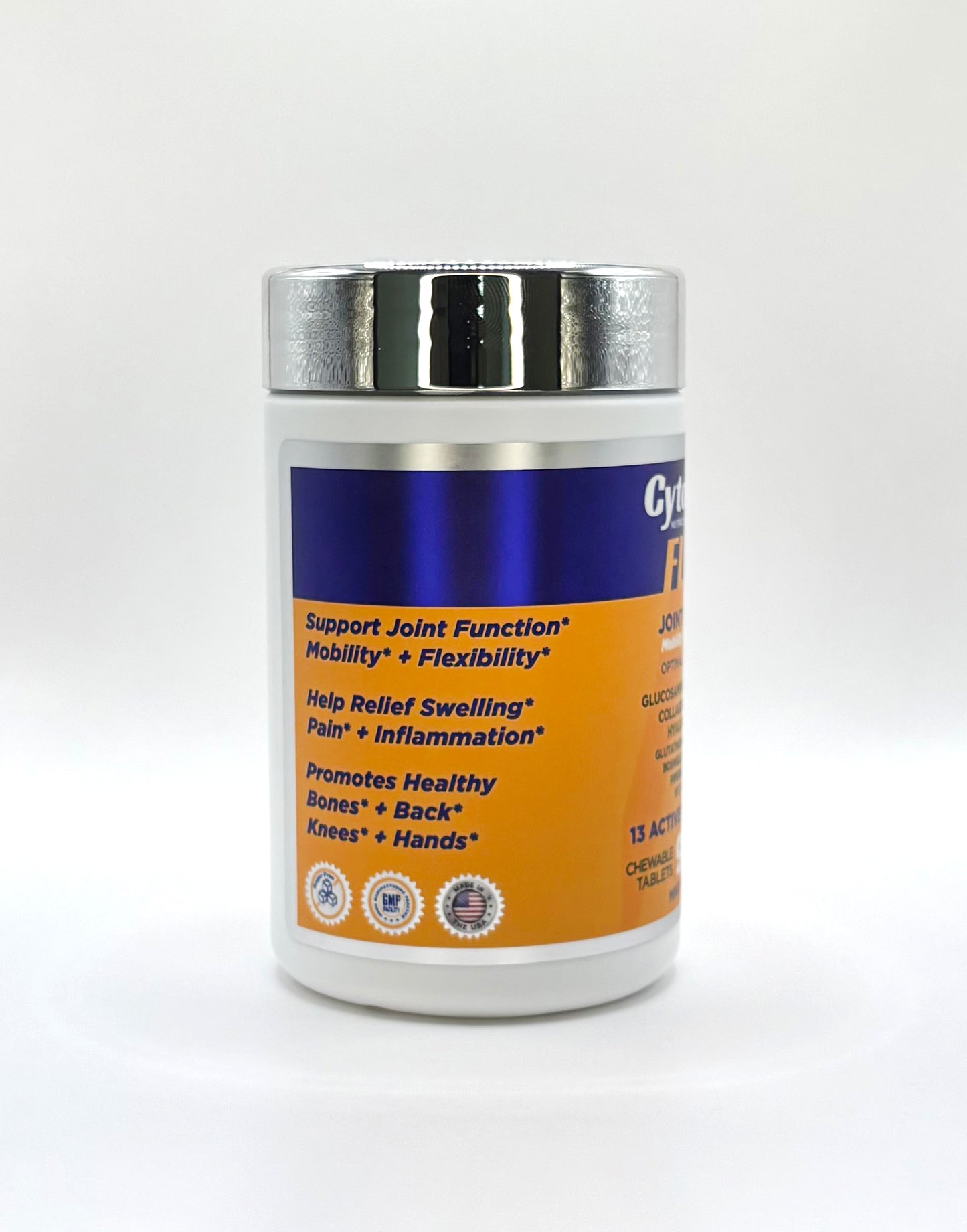 CytoDual Flex – Joint & mobility support | Glucosamine, Chondroitin, MSM, Collagen. Chewables – 90 Days